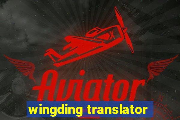 wingding translator